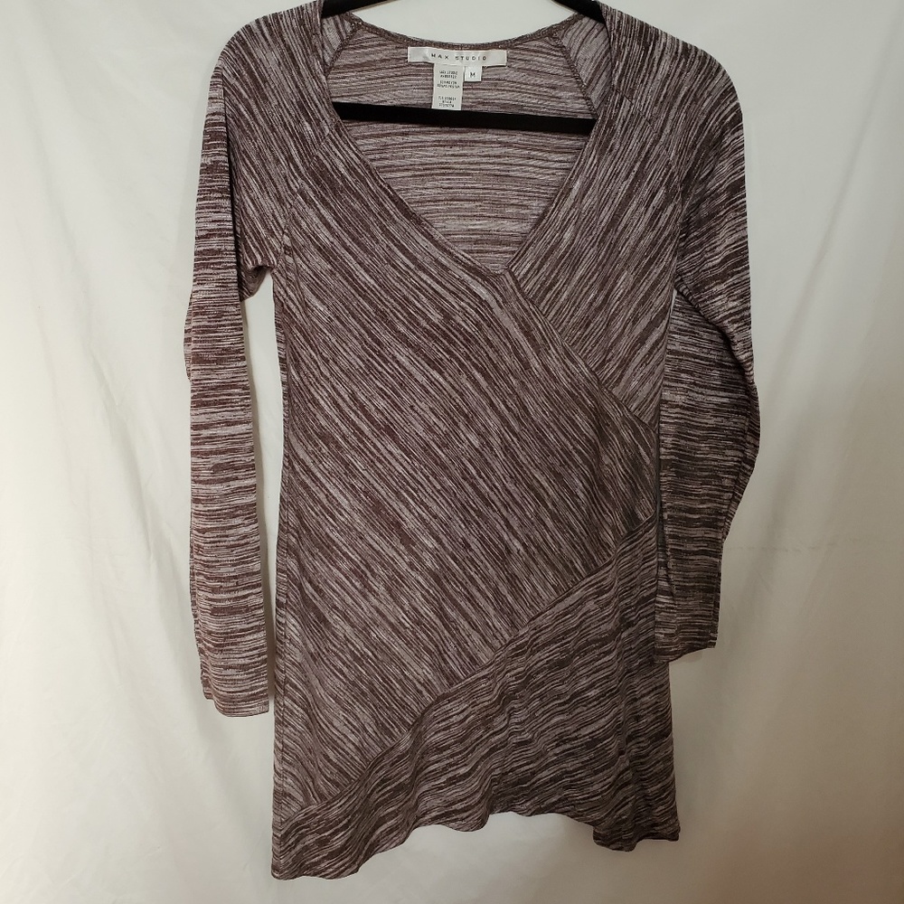 Max Studio | Long Sleeve Asymmetrical Sweater